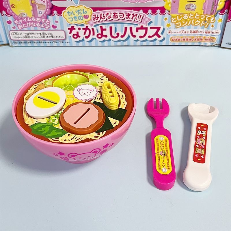 Japanese Food Lifestyle - Japanese Simulation Noodle Ramen Set Fun