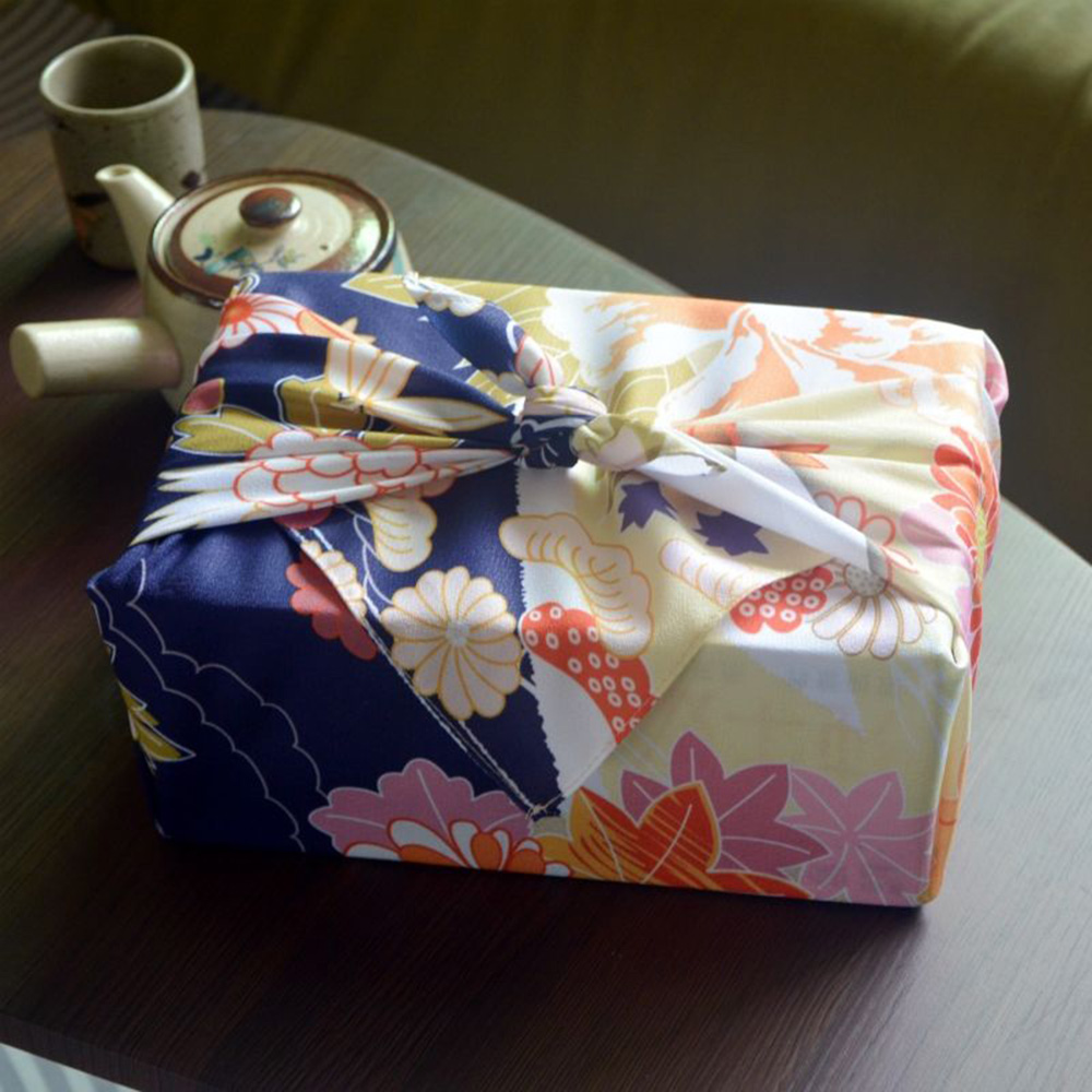 Furoshiki Wrap Cloth - 70X70cm Kerchief Japanese Furoshiki Cloth Bento