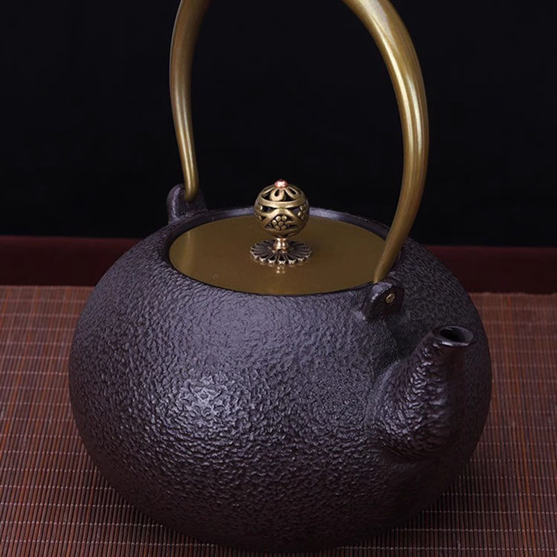Japanese Cast Iron Teapot 1.2L - đánh giá và giá Cast Iron Tetsubin