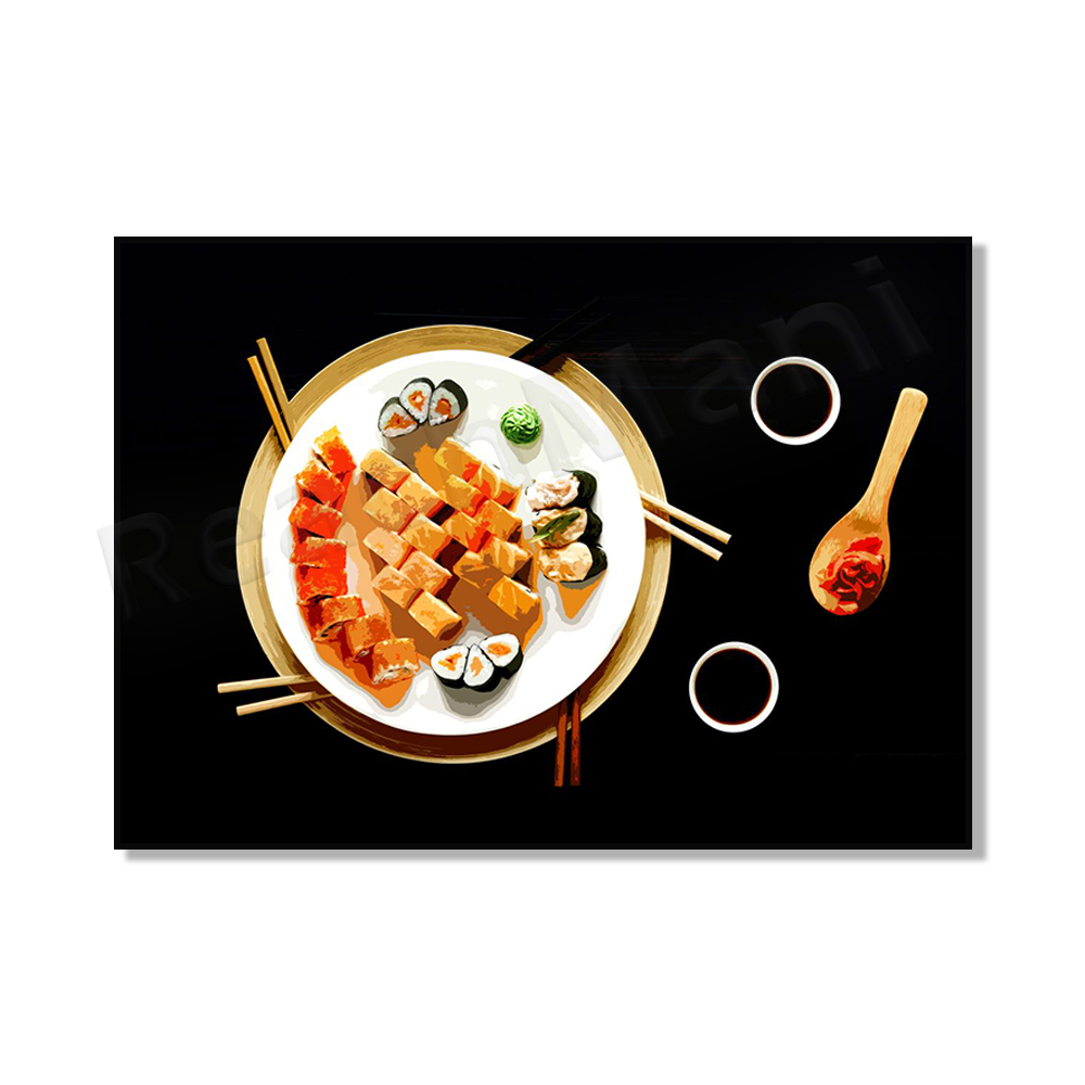 Japanese-style Wall Decoration - đánh giá và giá Japanese Food Lifestyle