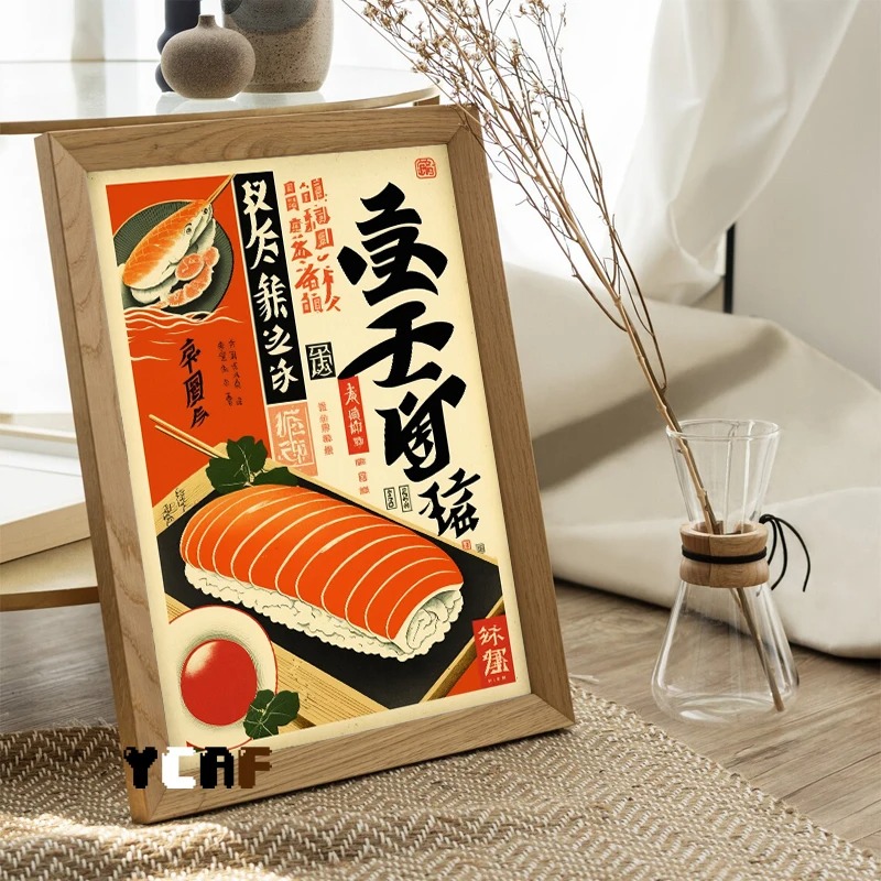 Vintage Japanese Food Poster C - đánh giá và giá Japanese Food Lifestyle