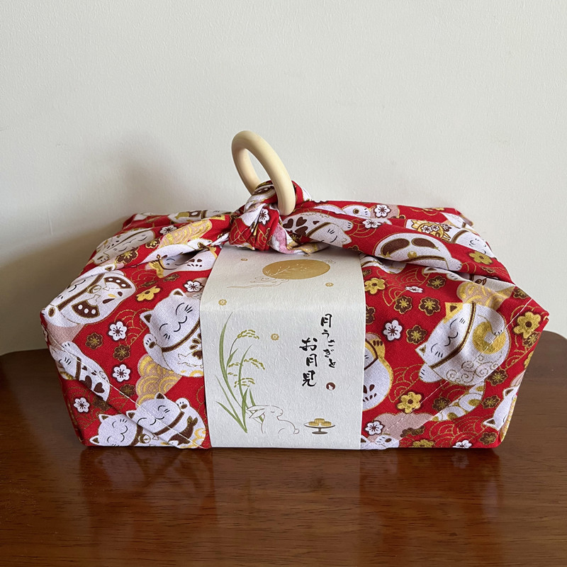 Japanese Style Lunch Box Bento - đánh giá và giá Furoshiki Wrap Cloth