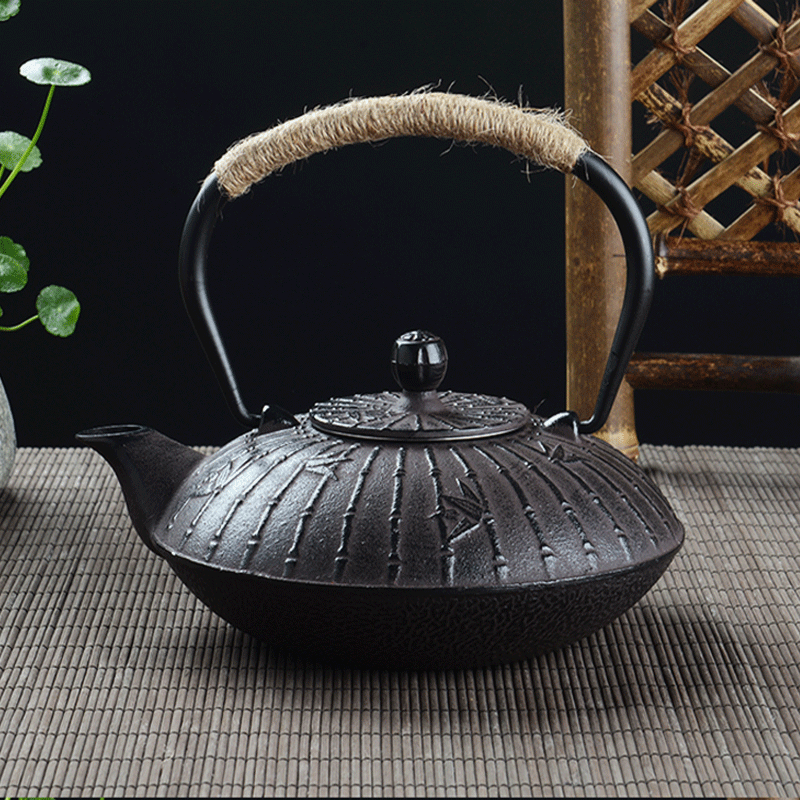 Retro 900ml Cast Iron Teapot J - đánh giá và giá Cast Iron Tetsubin