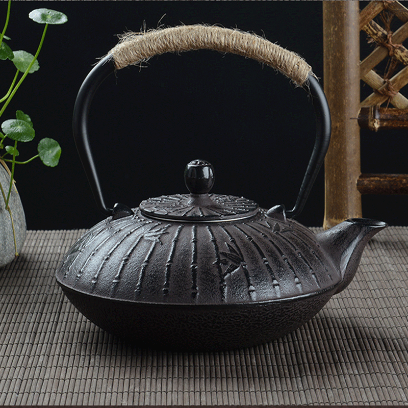 Retro 900ml Cast Iron Teapot J - đánh giá và giá Cast Iron Tetsubin
