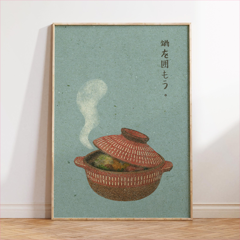 Japan Food Art Poster Retro Ja - đánh giá và giá Japanese Food Lifestyle