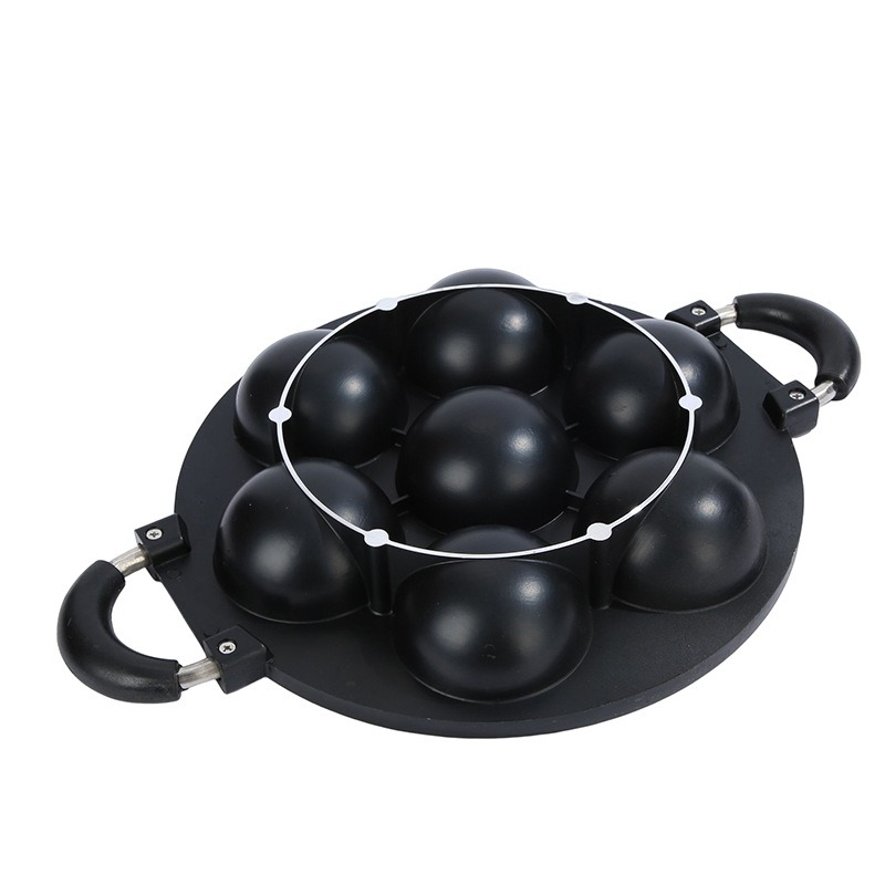 7 Hole Cake Cooking Pan Cast I - đánh giá và giá Cast Iron Tetsubin