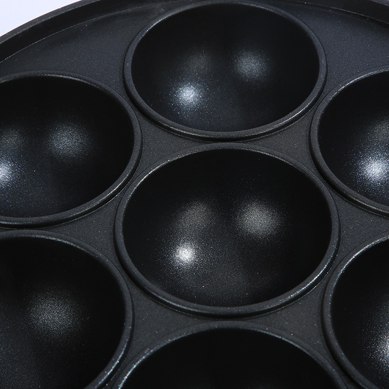 7 Hole Cake Cooking Pan Cast I - đánh giá và giá Cast Iron Tetsubin