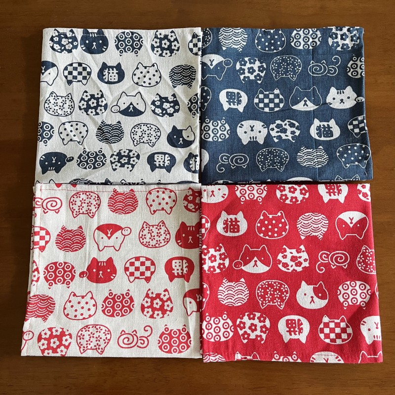 Multi-Size Japanese Furoshiki  - đánh giá và giá Furoshiki Wrap Cloth