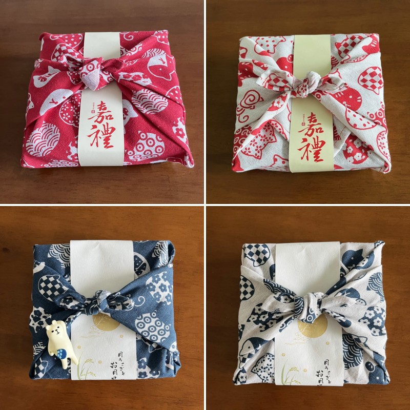Multi-Size Japanese Furoshiki  - đánh giá và giá Furoshiki Wrap Cloth