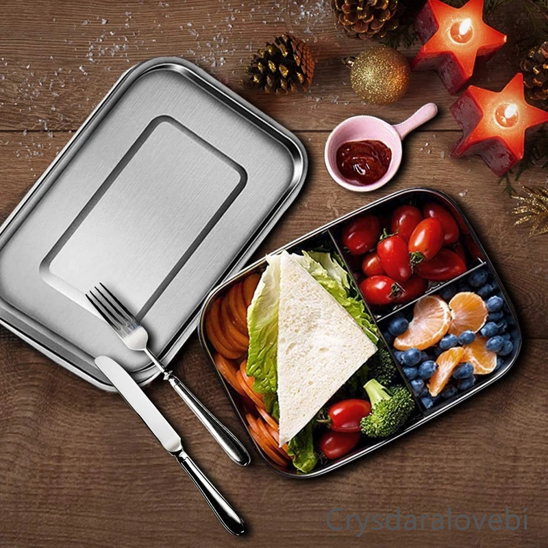 Stainless Steel Bento Kids Lun - đánh giá và giá Bento Box Two Tier