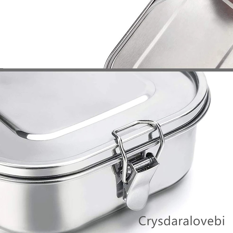 Stainless Steel Bento Kids Lun - đánh giá và giá Bento Box Two Tier