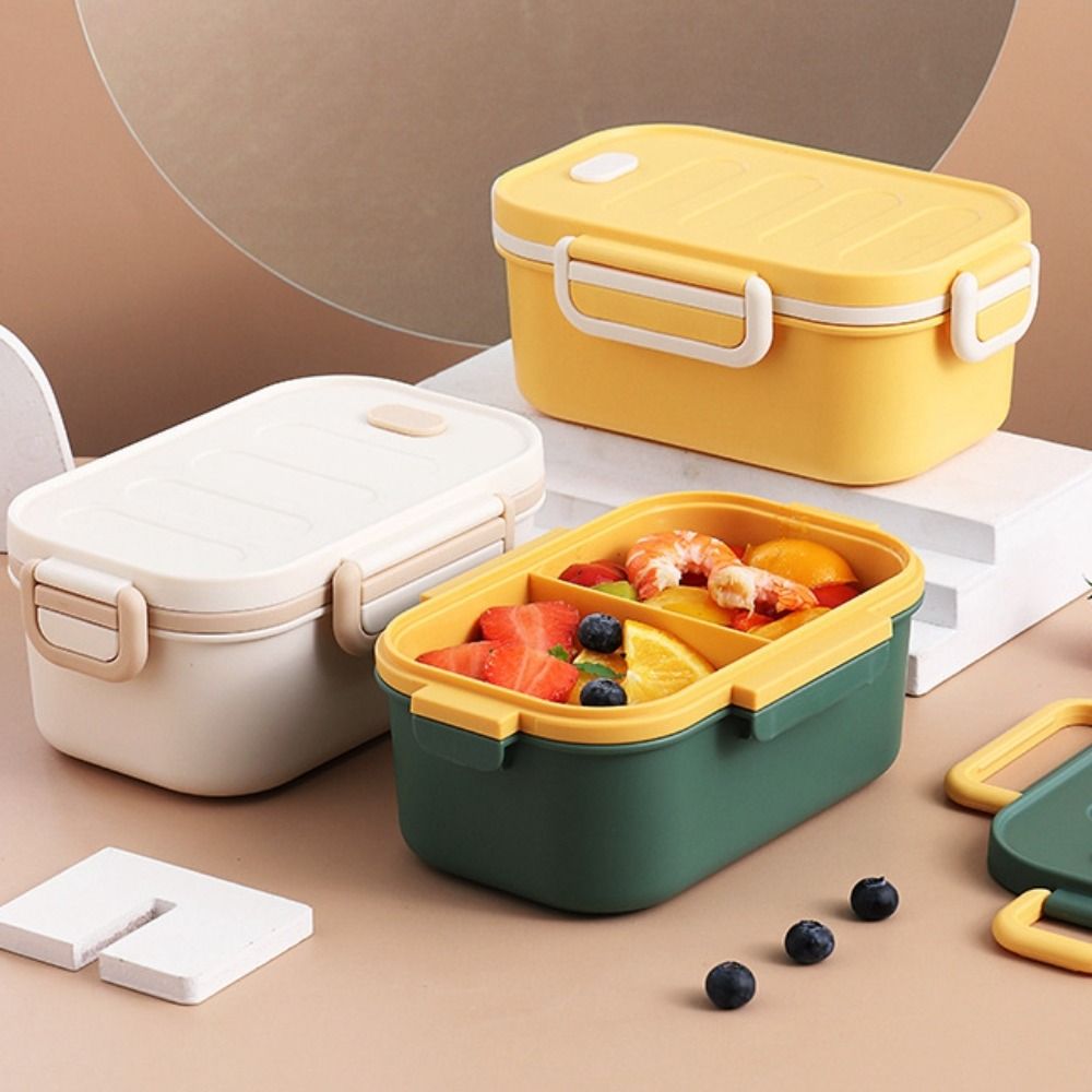 Two-Compartment Double-Layer L - đánh giá và giá Bento Box Two Tier