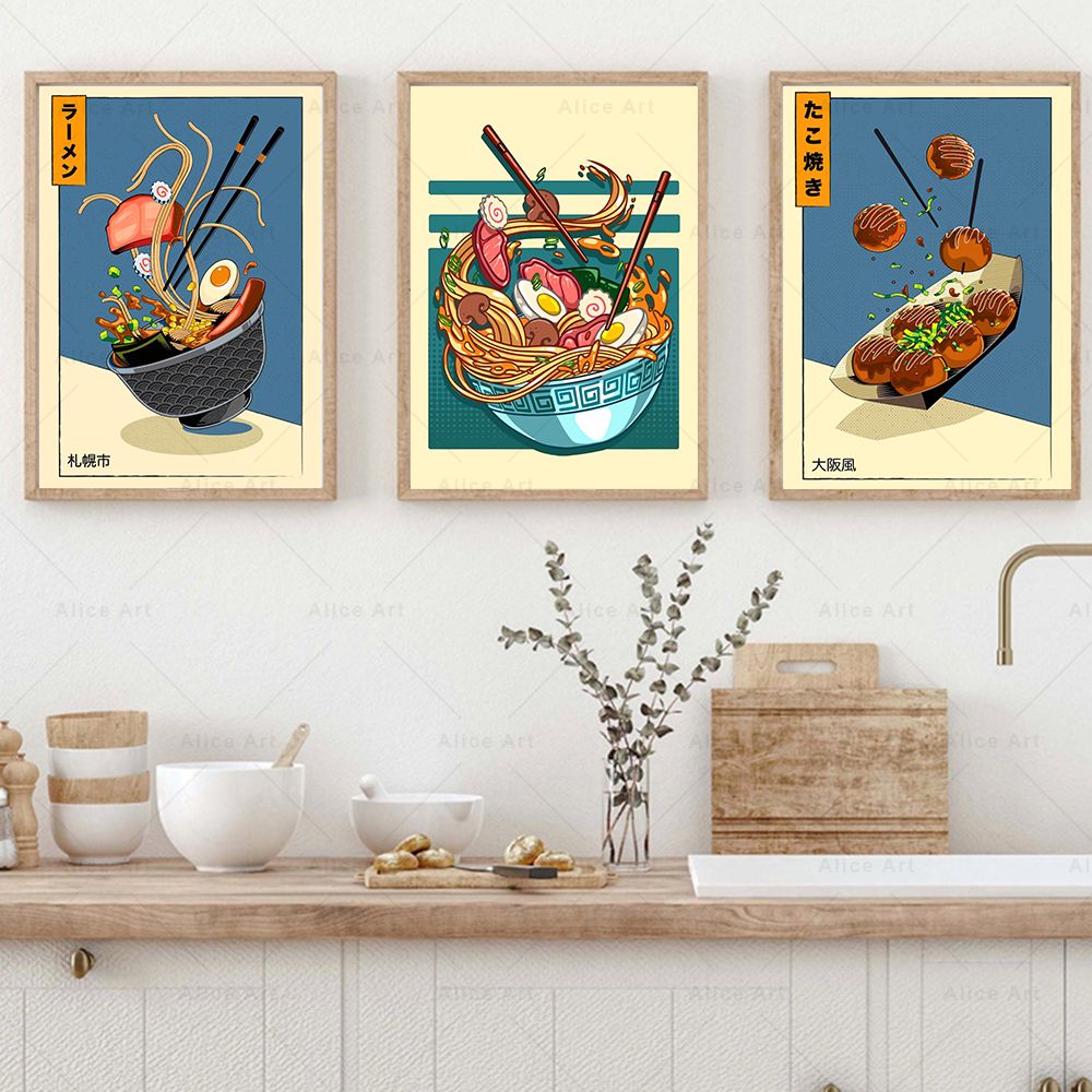 Phong Cách Nhật Bản Áp Phích T - đánh giá và giá Japanese Food Lifestyle