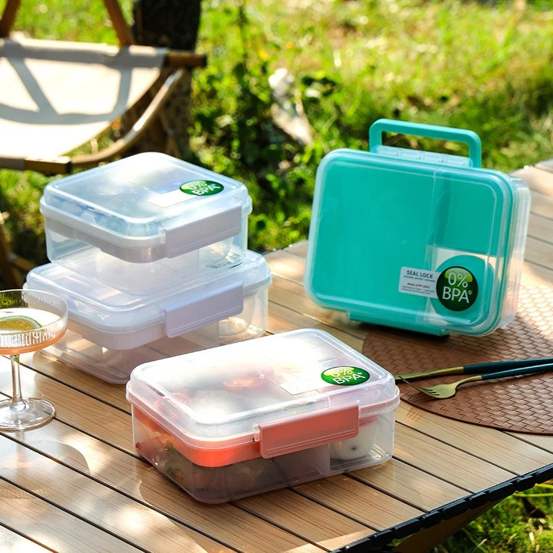 Portable Handle design Double  - đánh giá và giá Bento Box Two Tier